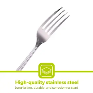 Royalford 16 Pieces Stainless Steel Cutlery Set for 4 People Tableware