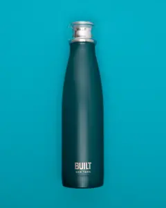 Built 500ml Double Walled Stainless Steel Water Bottle Teal