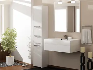 S43 Bathroom Cabinet White Ideal for Every Home