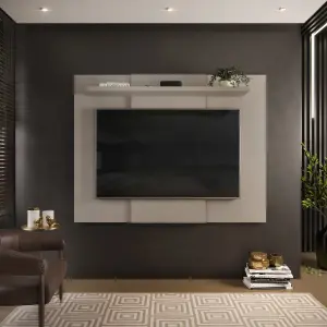 TV wall display panel,  extendable or fixed, Lido, grey