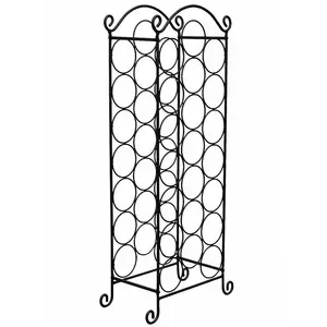 21 Bottle Wine Rack