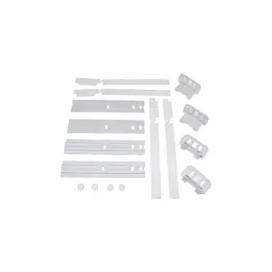 Integrated Fridge Freezer Decor Door Sliding Hinge Kit by Ufixt