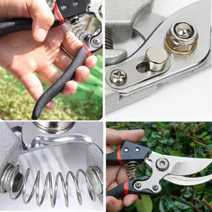 Strong Garden Secateurs Professional Tree Pruner SK-5 Titanium Pruning Scissors