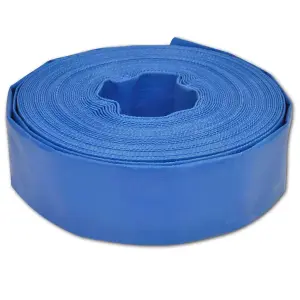 Flat Flexible Hose 25 m 2" PVC Water Delivery