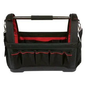 Trend TB/OT20 Open Tote Tool Bag 20 Inch Trade Heavy Duty Tape and Level Storage