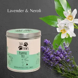 Scented Odour Neutralising Candle Fresh Cotton & Musk 50 Hour Burn Time