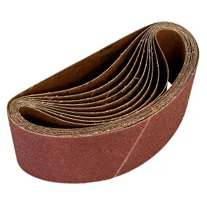 Sealey Sanding Belt For Woodworking 100 x 620mm 40 Grit - Pack of 10 WSB6240