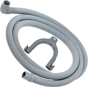 SPARES2GO Universal Washing Machine / Dishwasher Fill Hose + Drain Hose Extension Set (5 Metre)