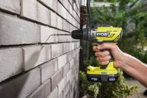 Ryobi ONE+ 18V Li-ion Cordless Percussion drill (1 x 1.5Ah) - R18PD3-115GK