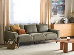 3 Seater Fabric Sofa Green SOVIK