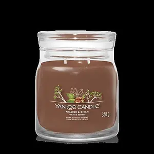 Yankee Candle Signature Medium Jar Praline & Birch