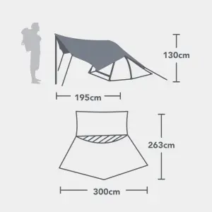 OEX Feral Tarp Ultralite Camping