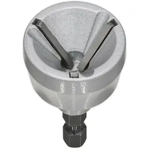 Versatile External Deburring and Chamfer Tool for 3mm to 19mm Diameter with 1/4" Hex Shank