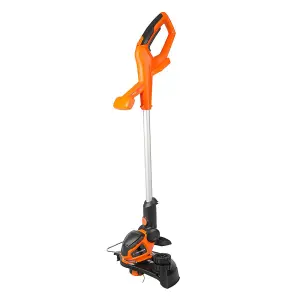 Yard Force 40V 30cm Cordless Grass Trimmer with Adjustable Head, Plant Guard and Wheel Support  LT G30W - Bare Unit