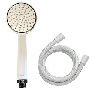 Mira Showers Beat Shower Single Spray Shower Head 90mm White + 1.25m White Hose