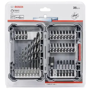 Bosch Professional Case L - 35-Piece Metal and SDB Set