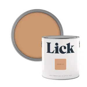 Lick Orange 03 Matt Emulsion paint, 2.5L