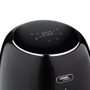 Cooks Professional Digital Air Fryer Oven Kitchen Cooker 5L 1500W Healthy Oil Free Timer Large