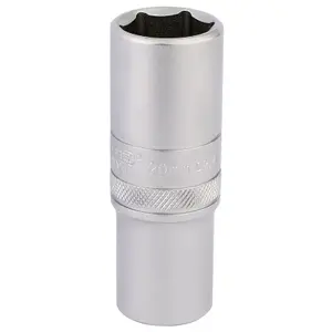 Draper 1/2" Square Drive 6 Point Metric Deep Socket 20mm 16652