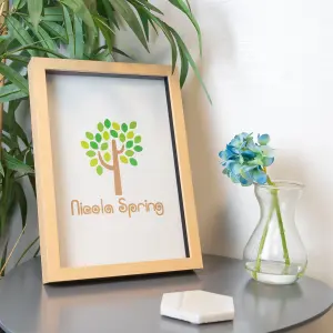 Nicola Spring - 3D Box Photo Frames - A4 (8 x 12") - Pack of 2