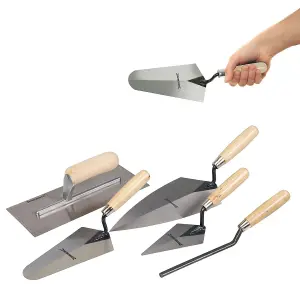 Silverline Trade Trowel Set CB60 Hand Tools 5pce