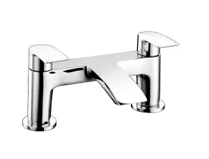 Aquarius Arc Bath Filler Mixer Tap Chrome