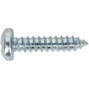 100 PACK 5.5 x 25mm Self Tapping Pan Head Screw - Pozi Head - Fixings Screw