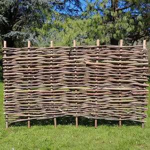 Hazel Hurdle Fence Panel Premium Weave 6ft x 4ft