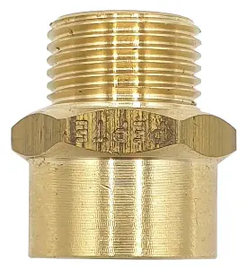 3/8" BSP Male x NPT Female Connector Thread Joiner Adaptor UK Thread to American