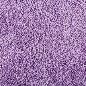 Lavender Purple Thick Shaggy Rug - California