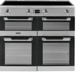 Leisure CS100D510X Freestanding Electric Range cooker with Induction Hob - Stainless steel effect