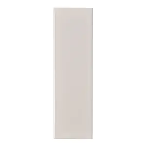 Johnson Tiles Mayfair White Gloss Ceramic Indoor Wall Tile, Pack of 54, (L)245mm (W)75mm