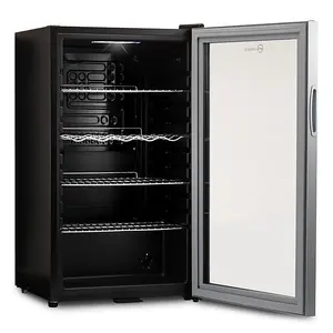 Subcold Super 85 LED Drinks Fridge - Silver