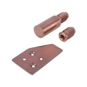 Sash Heritage Solid Sash Stop 31mm with 2 inserts - No Key - Bronze