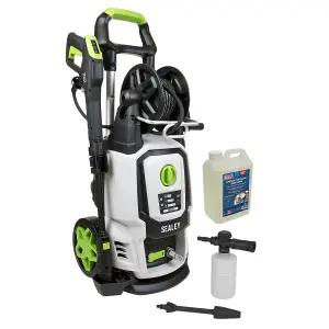 Sealey Pressure Washer Wireless With Snow Foam 170 Bar 450L/HR PW2400COMBO