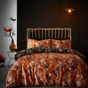 Halloween Day of the Dead Childrens Bedroom Duvet Cover Set