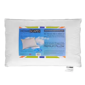 Homescapes Super Microfibre Surround Pillow