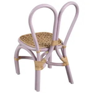 Rattan Kids Chair Violet DESIMI