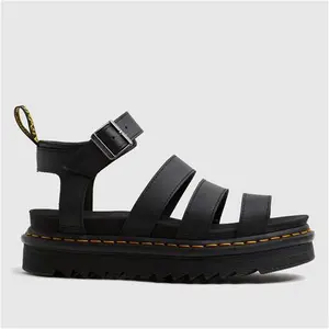 Dr Martens Blaire Sandals In Black