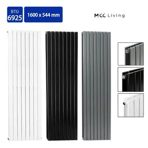 Designer Flat panel Double Radiator 1600x544 White by MCC