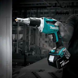 Makita DFS452FJX2 18v Brushless Collated Autofeed Drywall Screwdriver -2 x 3.0ah