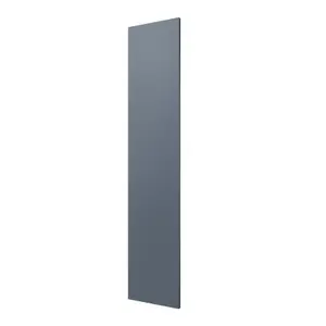 GoodHome Alisma Matt blue Slab 70:30 Tall larder Cabinet door (W)300mm (H)1467mm (T)18mm