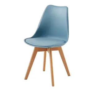 Nero Upholstered Side Chair (Set of 4) Air Force Blue