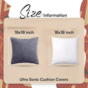 Cushions with Covers Included 45 x 45 Cm Set of 4