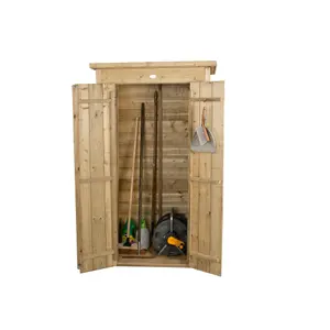 Forest Garden Tall 750L Shiplap Pent Garden storage 1780mm 1080mm