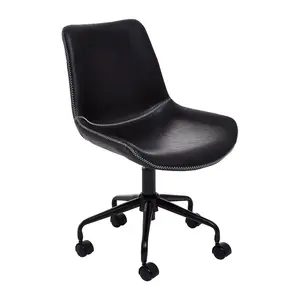 Interiors by Premier Bloomberg Black Home Office Chair