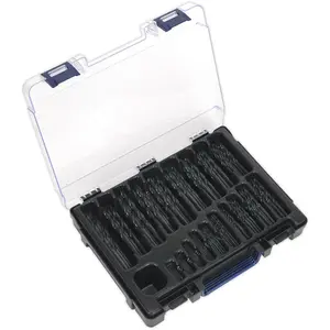 Comprehensive 170 Piece HSS Drill Bit Set - 1mm to 10mm - DIN 338 Quality Assured