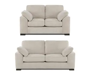 Modern Home Selby 3+2 Seater Sofa Set Silver