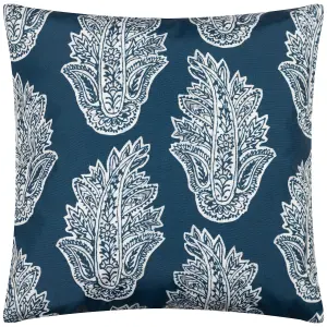 Paoletti Kalindi Paisley UV & Water Resistant Outdoor Polyester Filled Cushion