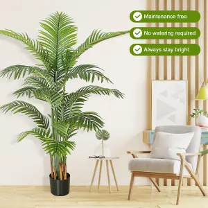 Artificial Tropical Palm Tree for Indoor Outdoor Decoration-1.6m